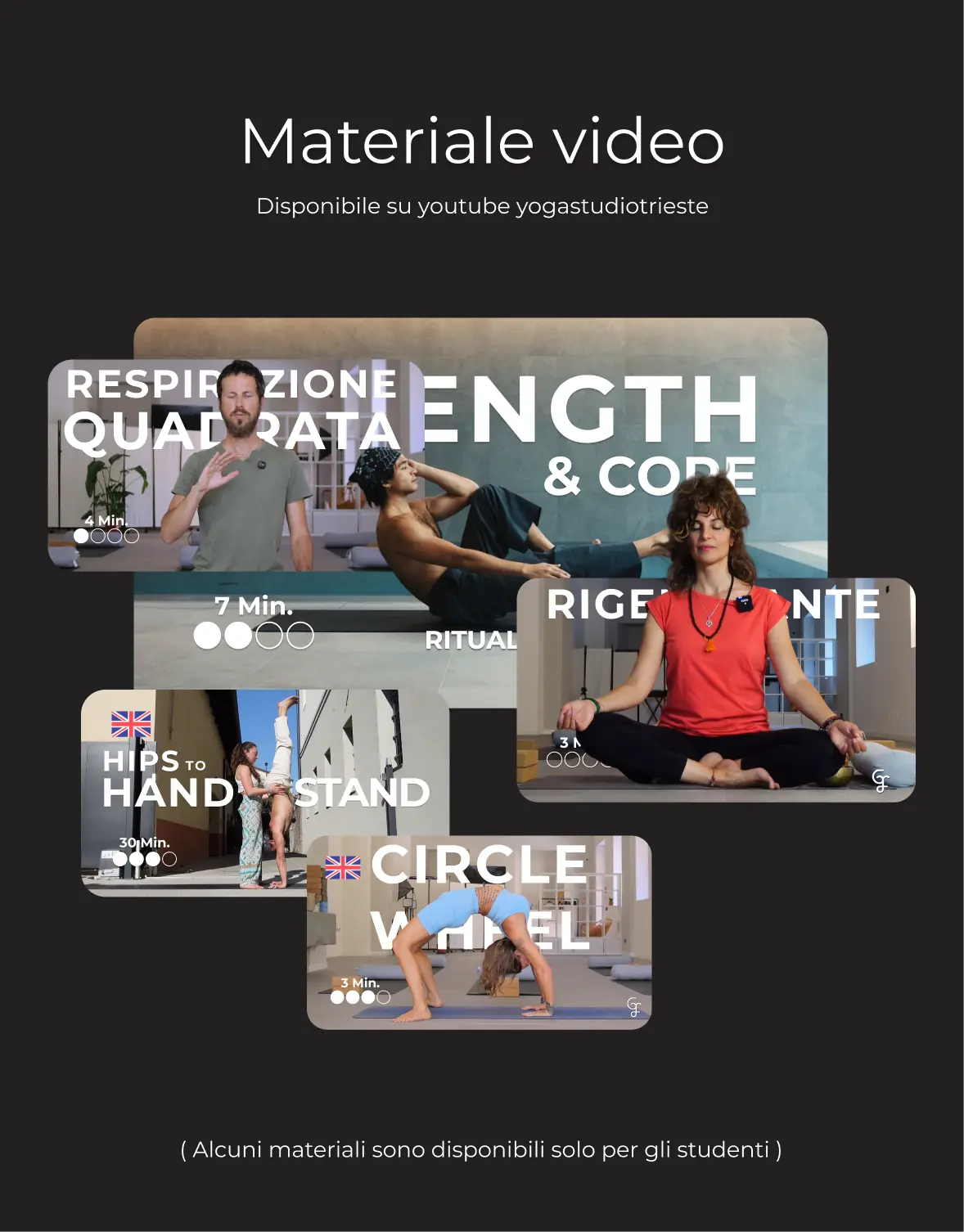 Manifesto — materiale video della piattaforma online